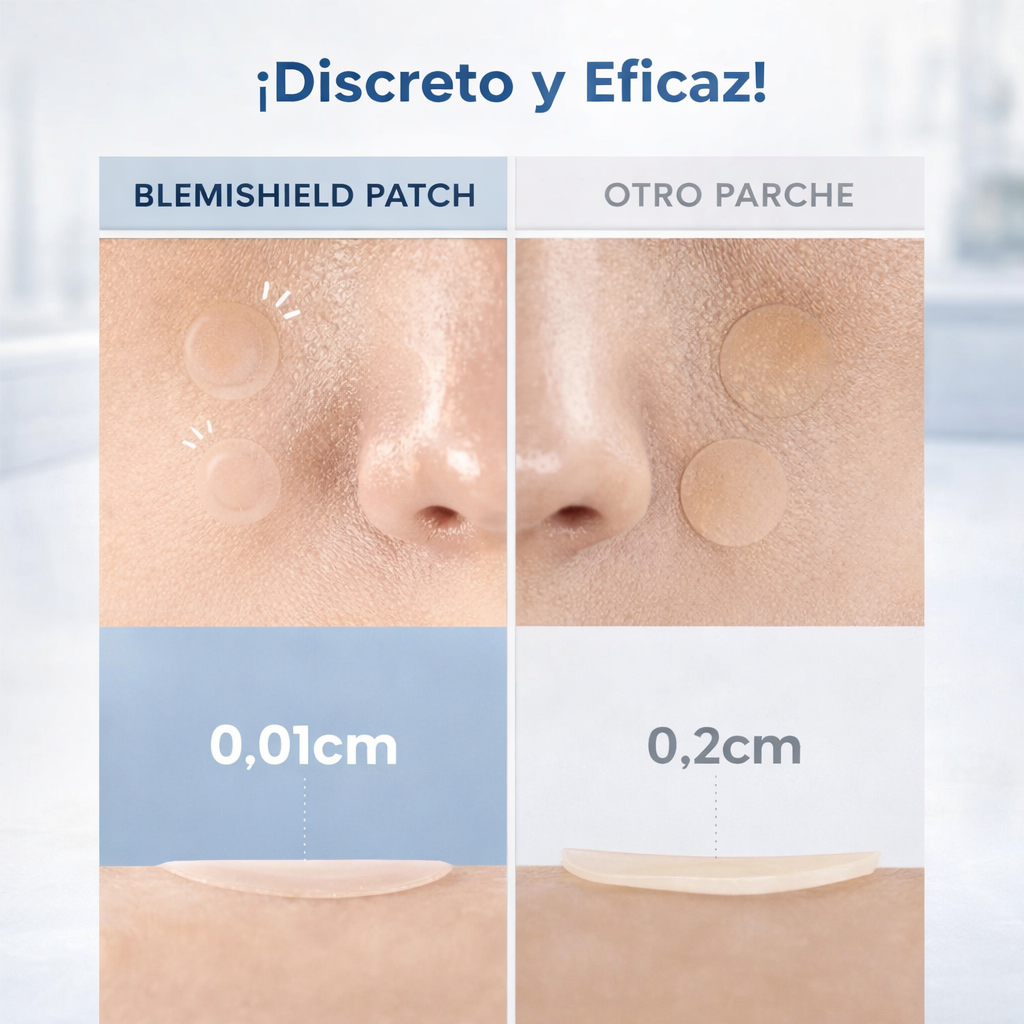 Parches correctores de acné