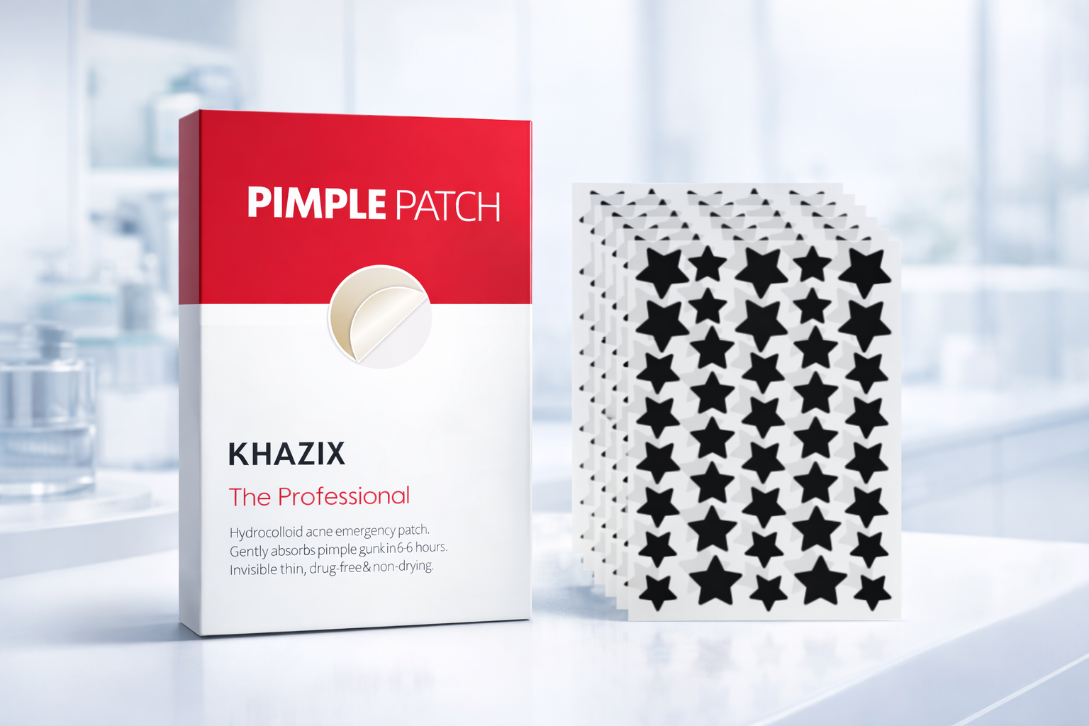 Parches correctores de acné