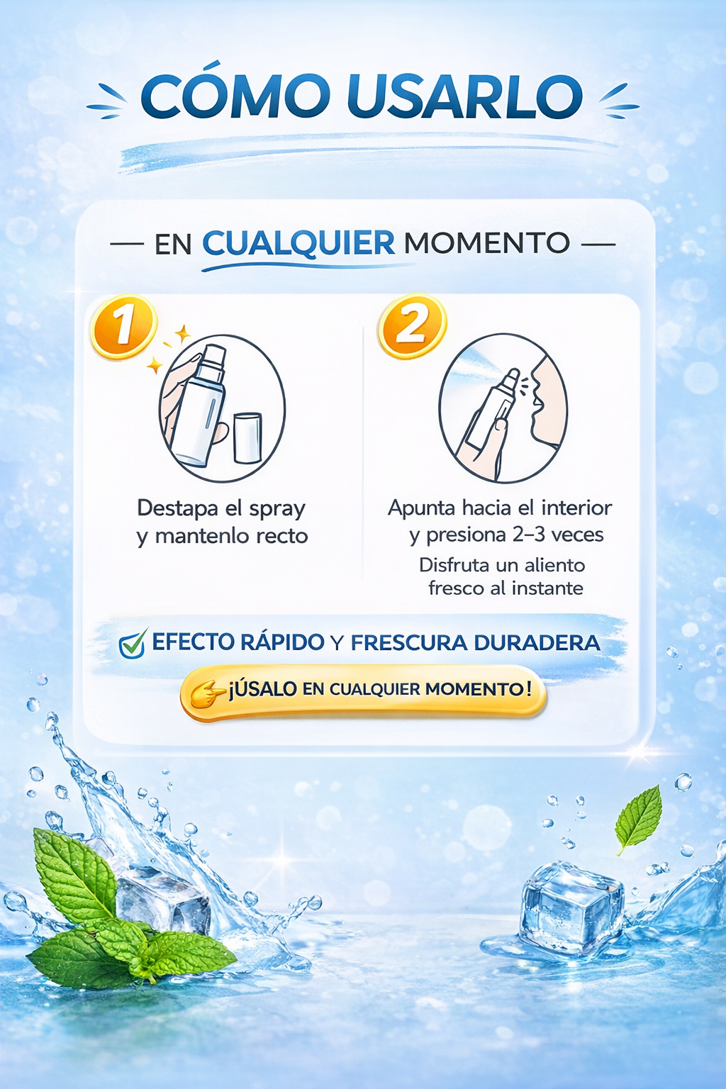 Spray bucal 24H